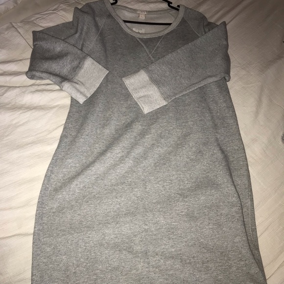 J Crew Sweatshirt Dress - Picture 1 of 2